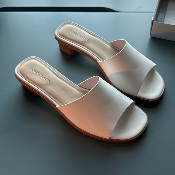 EVERLANE HEELED SANDAL SLIDES 9.5 - Picture 6 of 14